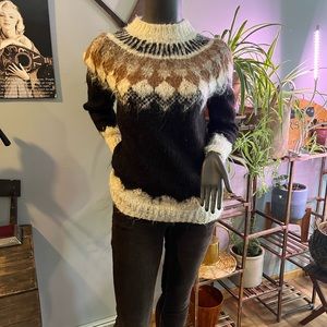 Vintage Nordic Swedish Icelandic Wool Sweater